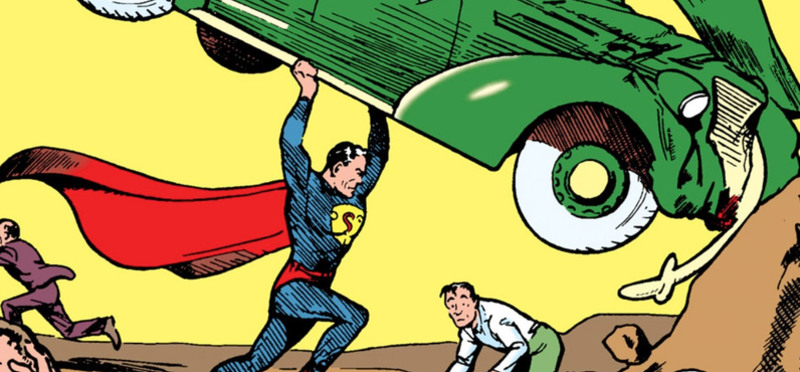 Un ejemplar de la primera aparición de Superman en cómics es vendido