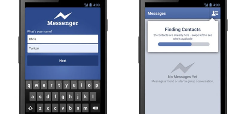 Facebook Messenger podrá ser utilizado incluso por los que no son usuarios de la red social