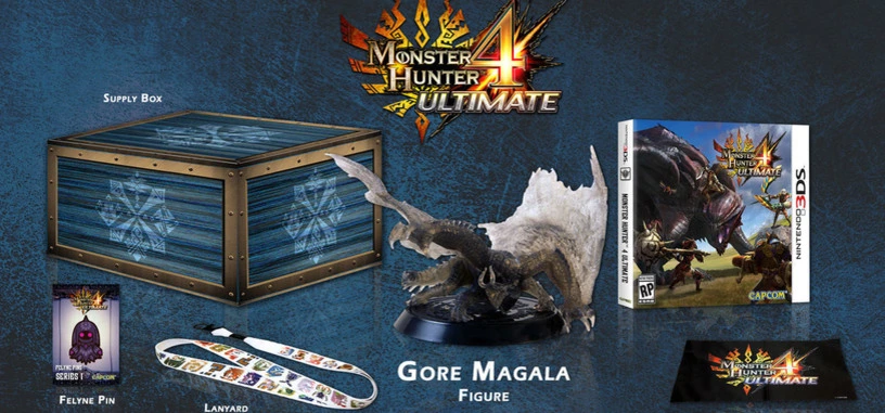 Revelada la edición coleccionista de “Monster Hunter 4 Ultimate”