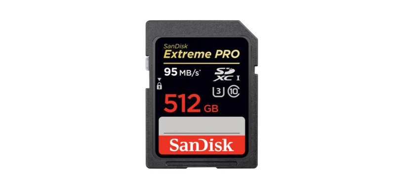SanDisk pone a la venta una tarjeta SD con 512GB de capacidad
