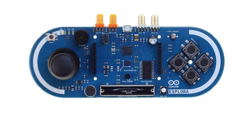 Arduino presenta Esplora, un mando de videojuegos personalizable 'open source'