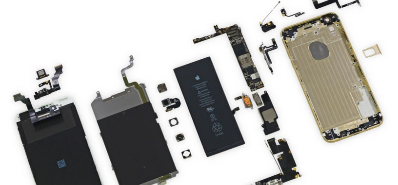 iFixit desmonta los nuevos iPhone 6: baterías de 1.810 y 2.915 mAh, 1GB de RAM, mejor reparabilidad