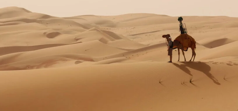 Google mapea el desierto árabe con Street View a lomos de un camello