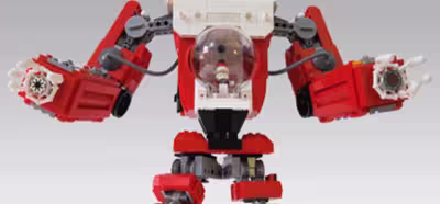 Un fan monta un Lego Santa Claus Mech (será para dar regalos a los niños buenos y castigar a los malos)