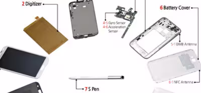 Samsung nos desgrana los detalles del interior del Galaxy Note II