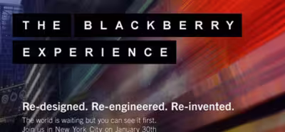 RIM empieza a enviar invitaciones al evento de presentación en Nueva York del 30 de enero