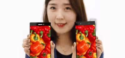 LG muestra una pantalla Full HD para smartphones con tan solo 0,7 mm de borde