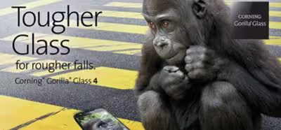 Corning quiere que su Gorilla Glass 4 proteja la pantalla de tu teléfono incluso de las peores caídas