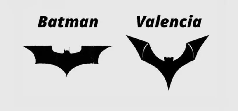 El Valencia C.F. registra un logo que es muy parecido al de Batman, según DC Comics