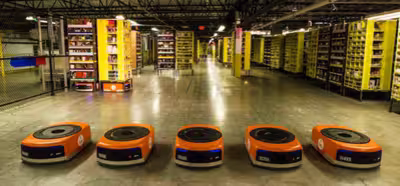 Amazon cuenta con un nuevo ejército robótico en sus almacenes