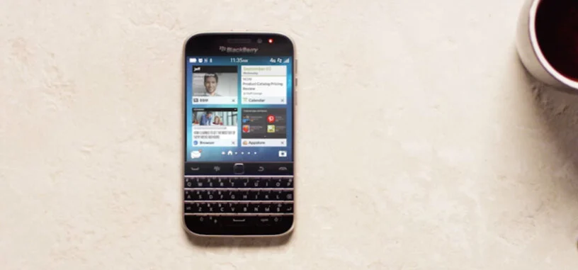 BlackBerry Classic quiere traer de vuelta los teléfonos manejables y el teclado físico