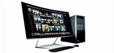 HP presenta nuevos monitores: curvos, y con resolución 4K y 5K