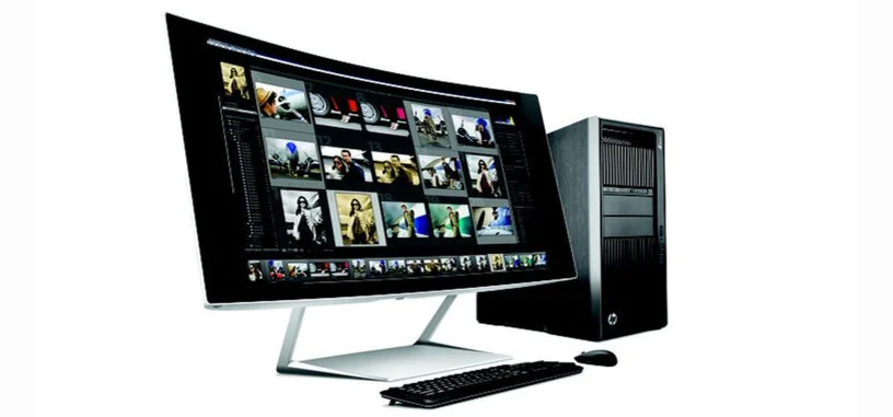 HP presenta nuevos monitores: curvos, y con resolución 4K y 5K