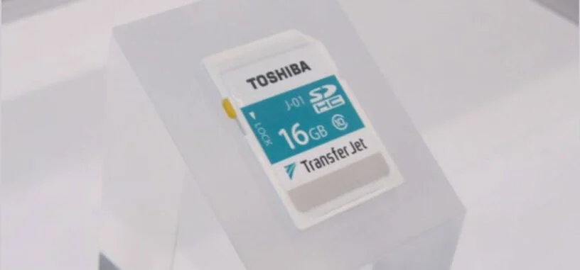 Toshiba combina NFC con sus tarjetas TransferJet SD
