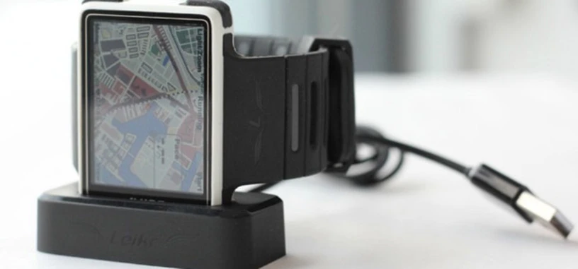 Leikr: un nuevo reloj en Kickstarter llega con pantalla de 2 pulgadas, GPS y OpenStreetMap, pensado para deportistas