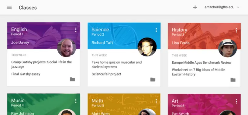 Google Classroom llega a iOS y Android para facilitar la labor de alumnos y profesores