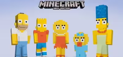 Los Simpsons llegan a la versión de Xbox de Minecraft