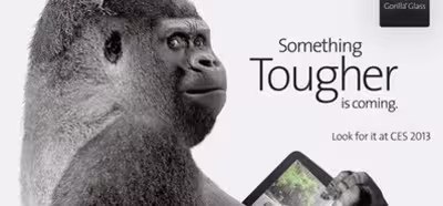 Los nuevos móviles con cristal Gorilla Glass 3 presentado en el CES estarán más protegidos que nunca