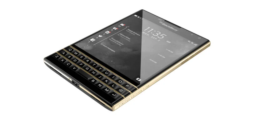 BlackBerry Passport cuenta con una edición especial en negro y oro, limitada a 50 unidades
