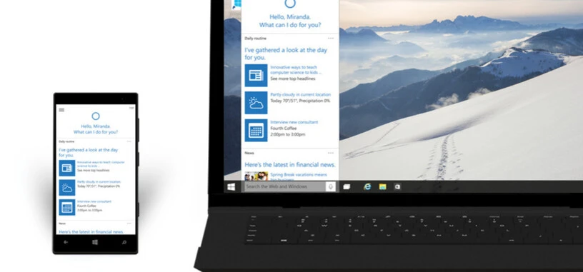 Microsoft muestra por primera vez Windows 10 para teléfonos
