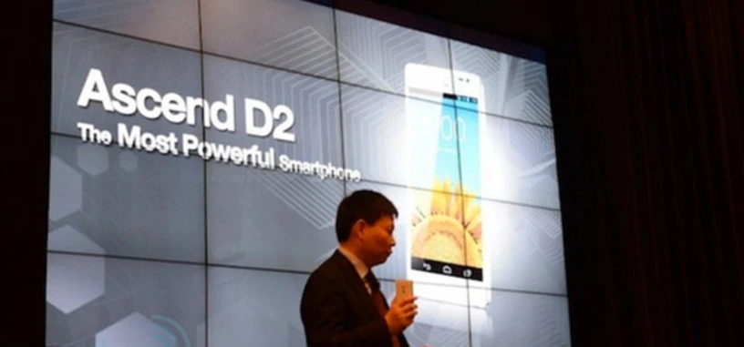 Huawei presenta Ascend D2, su móvil de 5 pulgadas y 1080p