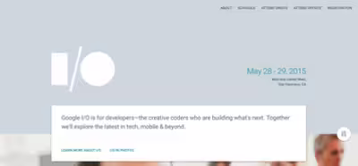 El congreso de desarrolladores Google I/O 2015 tendrá lugar el 28 y 29 de mayo