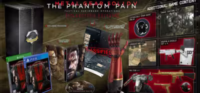 La edición coleccionista de 'Metal Gear Solid V: The Phantom Pain' incluirá la mano biónica del propio Snake
