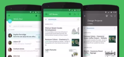 Evernote le da un lavado de cara a su aplicación de Android