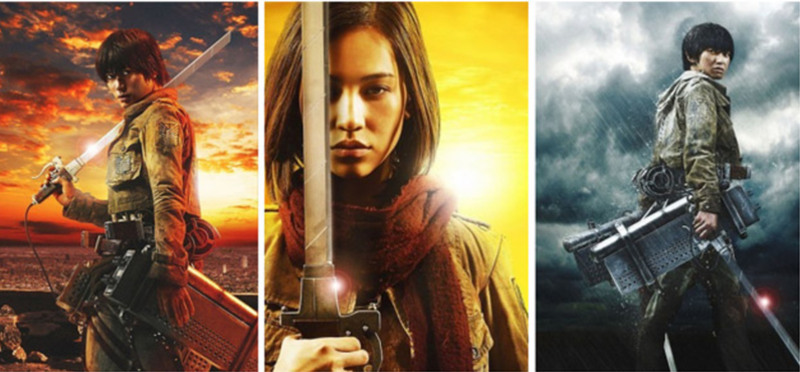 Attack On Titan Live Action Reparto