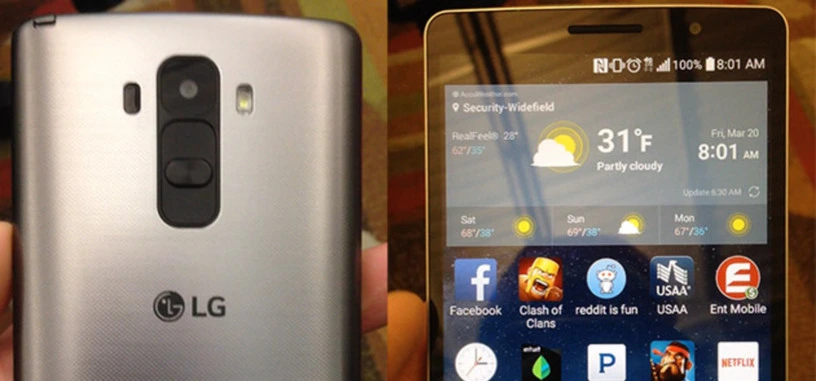 Se filtran imágenes del LG G4, podría llegar con un stylus
