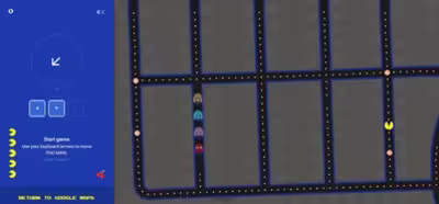 Juega a Pac-Man en Google Maps