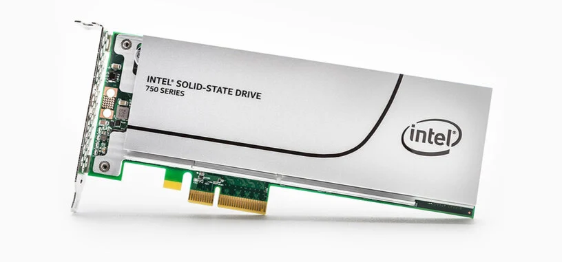Intel SSD 750, hasta 2.400 MB/s de lectura con NVMe