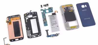 iFixit desmonta un Galaxy S6 Edge, difícil de reparar y con pocas sorpresas
