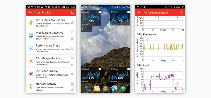 Trepn Profiler es la aplicación de Qualcomm para que controles el consumo de tu Android