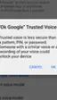Google añadirá desbloqueo por voz a los dispositivos Android