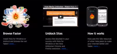 Una extensión de Chrome y Firefox permite ver los vídeos de Netflix, Hulu, BBC, Fox y más, en cualquier país del mundo; se llama 'Hola Unblocker'