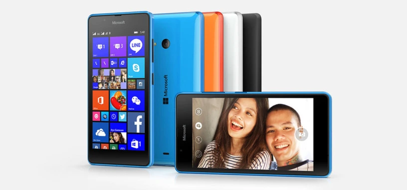 Microsoft Lumia 540 Dual SIM, con cámara para selfis de gran angular