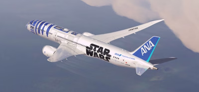 La publicidad de Star Wars llega a los aviones de Nippon Airways [vídeo]