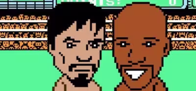 El combate del siglo recreado estilo Punch Out!