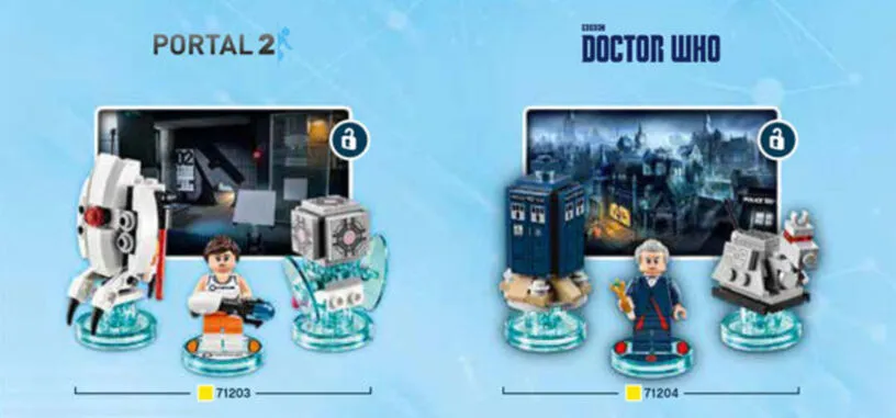 Portal 2, Doctor Who y Homer Simpson se unirán a LEGO Dimensions