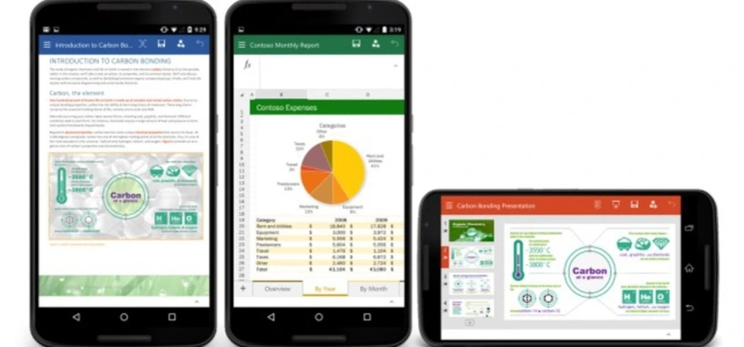 Microsoft añade en Google Play una versión preliminar de Office adaptada a teléfonos Android