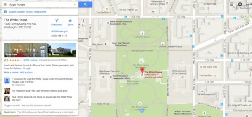 Google hará cambios en las búsquedas de Maps para evitar resultados racistas