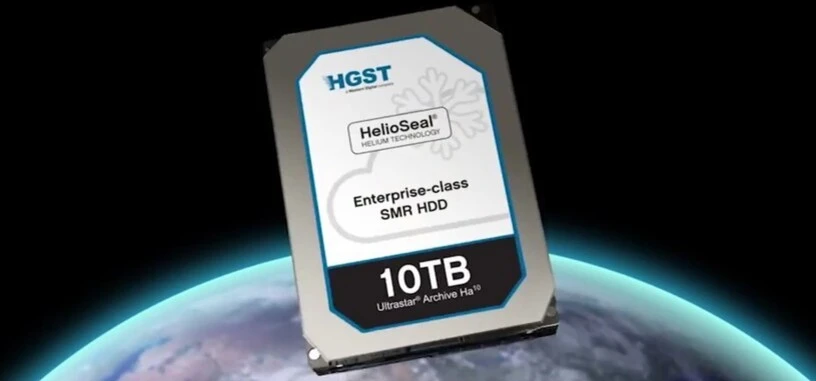 HGST pone a la venta el primer disco duro de 10 TB