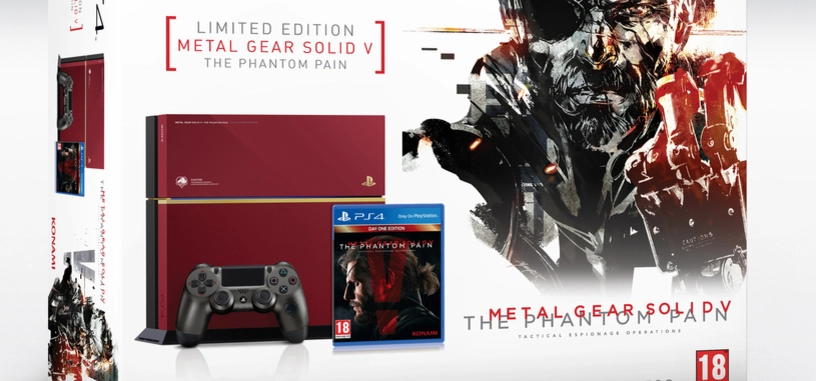 Ármate para la guerra con esta preciosa PS4 edición Metal Gear Solid V