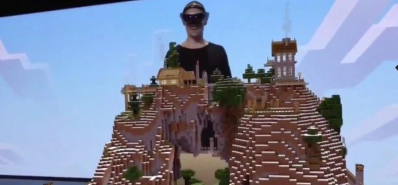 Microsoft presenta una versión especial de 'Minecraft' para su HoloLens