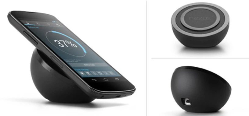 El cargador inalámbrico del Nexus 4 se deja ver en el Google Play de EE.UU