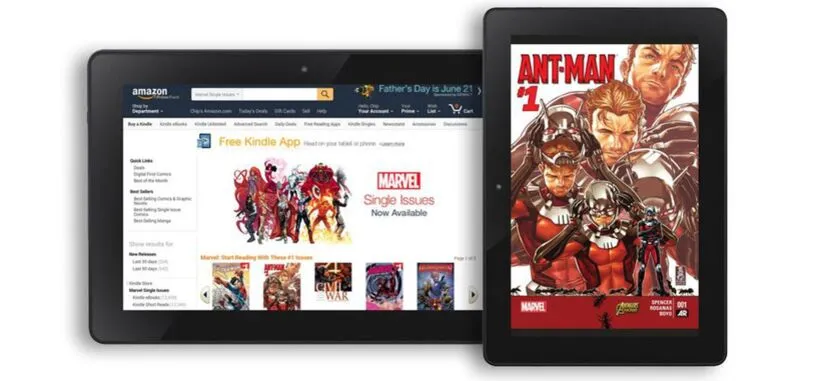 El acuerdo de Marvel con Comixology/Amazon se extiende a la tienda Kindle