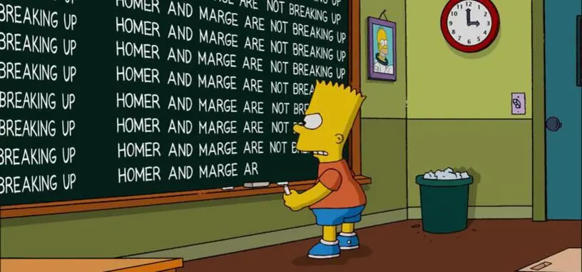 Marge y Homer Simpson desmienten que se vayan a divorciar