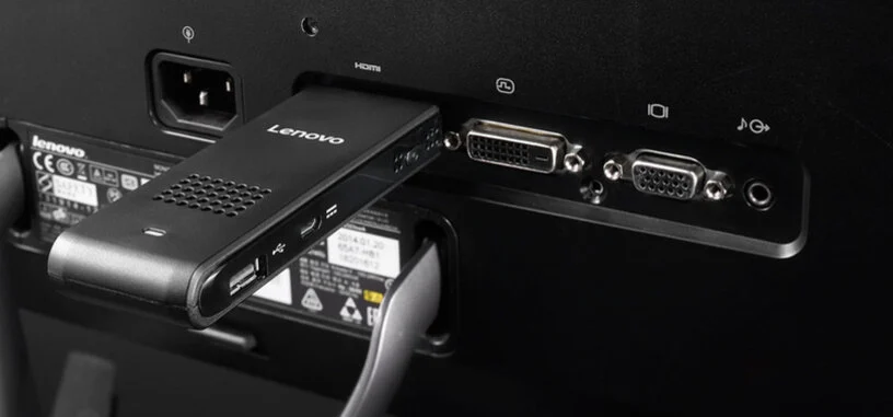 Lenovo también tiene su PC con forma de stick HDMI
