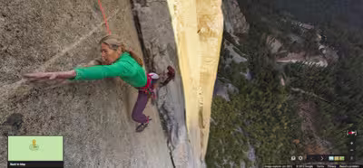 Google Street View ya sube montañas, puedes ver el ascenso en vertical a El Capitán